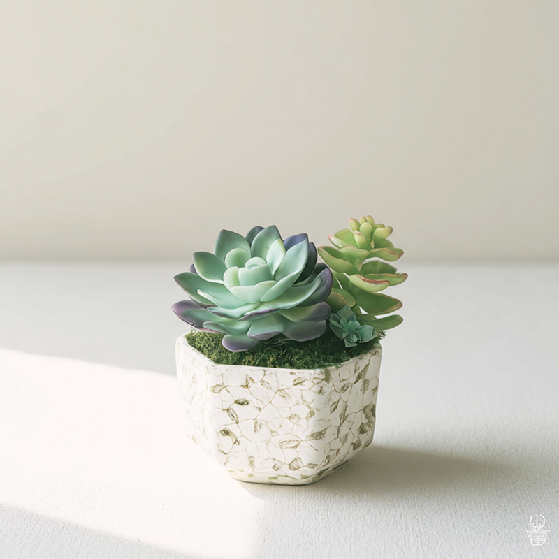 多肉植物組合盆栽