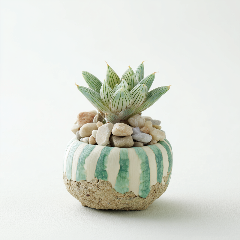 多肉植物組合盆栽